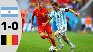 Argentina vs Belgium 1-0 | Extended Highlights and All Goals (World Cup 2014)