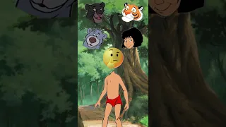 Wrong Head Puzzle | Jungle Book Cartoon | Mowgli #wrongheadpuzzle #junglebook  #mowgli