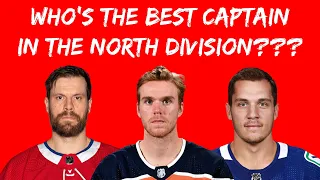 Who's The BEST CAPTAIN in The NHL North Division?! Ranking Canadian Team Captains 2021