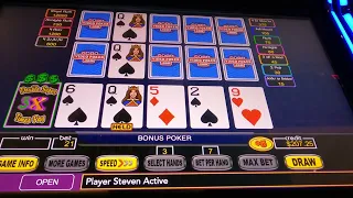 High Limit Video Poker. Two Hand Pays, DSTP $5
