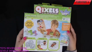 Unboxing Qixels The Cubes That join With Water.