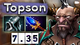 Мид Кентавр от Топсона! 100% побед за 6 игр - Topson Centaur Warruner 7.35 DOTA 2