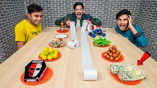 Spin The Paper Roll Challenge | रोल घुमाओ और जीतो धांसू इनाम | Looser Will Eat Jolochip