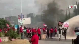 WATER VRS STONES NDC DEMO: 26 arrested