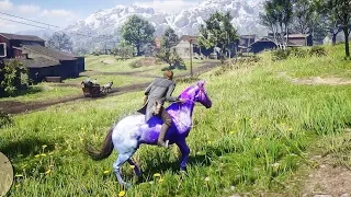 ARTHUR CATCH A BEAUTIFUL ASTRA HORSE - Red Dead Redemption 2 Gameplay