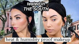 HUMIDITY PROOF ✨ Full Coverage *long lasting* Foundation Routine // makeup for heat & humidity