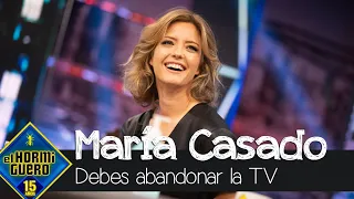 ¿Cómo le comunicaron a María Casado que abandonaba la televisión? - El Hormiguero