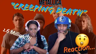 FIRST TIME HEARING METALLICA "CREEPING DEATH" REACTION | I CANT GET OVER THE CROWD!