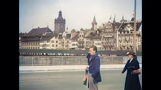 Time Travel back to wonderful Europe in the 1930's in color! [A.I. Enhanced & Colorized]