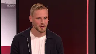 Hansa Rostock Spieler Hanno Behrens im Sportclub