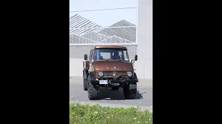 Unimog 416 Doka Cold start and Driving Video