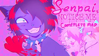 💕 NOTICE ME SENPAI !! 💗 // COMPLETED SCOURGEASH/HAWKASH WARRIORS MAP