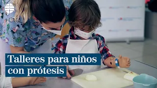 Talleres para niños con prótesis