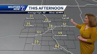 Dry, mild and breezy Saturday, March 16 morning weather forecast