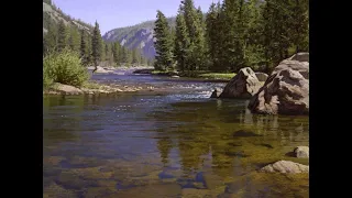 An easy way to draw clear water and glare|How to draw stones under water easily #painting #art