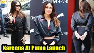 Kareena Kapoor looks charming in black at the Puma store launch in Mumbai