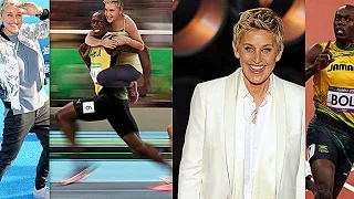 Ellen Posts Racist Picture Of Usain Bolt?