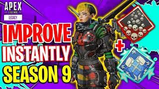 How To INSTANTLY IMPROVE In Season 9! Apex Legends Tips and Tricks Guide