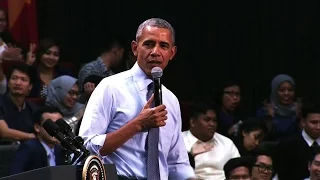 President Obama Holds Young Southeast Asian Leaders Initiative Townhall