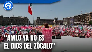 'Marea rosa' se levantó pese a golpeteo de grupos de la CNTE: Guadalupe Naranjo