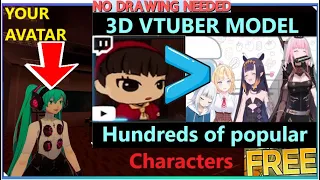 EASY way to get FREE FULL 3D VTUBER model