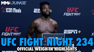 UFC Fight Night 234 Weigh-In Highlights: Manel Kape Misses by 3.5 Pounds, Fight Canceled