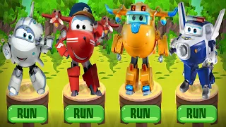 Tag with Super Wings Jett Run - All Characters Unlocked