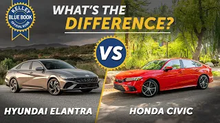 Hyundai Elantra vs Honda Civic - What's The Difference?