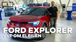 Alt om elektrisk Ford Explorer til UNDER 340.000 kr. | bilguiden