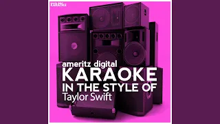 I Knew You Were Trouble (Karaoke Version)