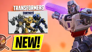 Fortnite TRANSFORMERS PACK Review! Gameplay + Combos