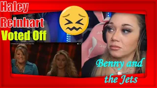 Haley Reinhart American Idol Voted Off - Benny and the Jets - Live Streaming With Just Jen Reacts