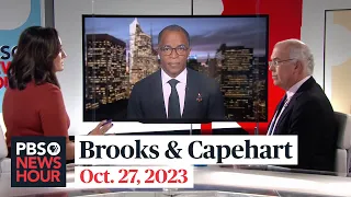 Brooks and Capehart on gun policy debate after Maine mass shooting and new House speaker