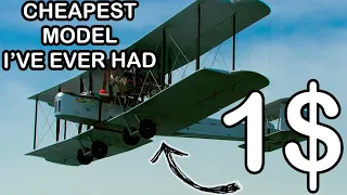 1$ SCALE MODEL OF WW1 PLANE