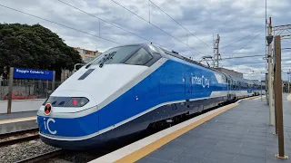 Convoglio E414 in nuova Livrea InterCity Giorno a Reggio Calabria!