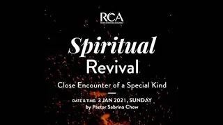 Sermon - 3 January 2021 - Spiritual Revival - Close Encounter of a Special Kind