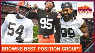 Are the Cleveland Browns defensive ends the best of all the position groups?