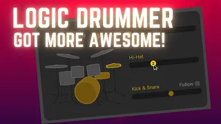 Amazing Logic Drummer Update