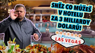 SNĚZ CO MŮŽEŠ v nejdražším hotelu v Las Vegas! TOHLE BYLA MEGA ŽRANICE!