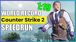 I Broke The CS2 SpeedRun World Record! (Any% 1:19)