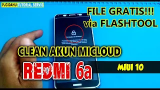 File Gratis, Modal Kabel Data | Buka Akun MI Terkunci, Xiaomi Redmi 6a via SP Flashtool