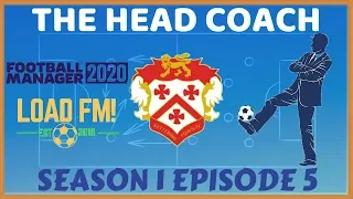 FM20 | The Head Coach | S1 E5 - LATE PLAYOFF CHARGE? | Football Manager 2020
