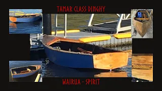 Tamar Class Vintage timber Dinghy "Mairua" designed in 1947 sail T 195