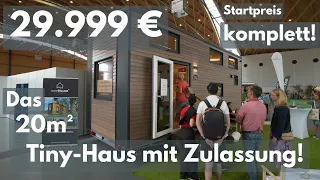 Billige Tiny-Houses für Deutschland 2023 | Keine teure Miete mehr zahlen | Baugenehmigung möglich