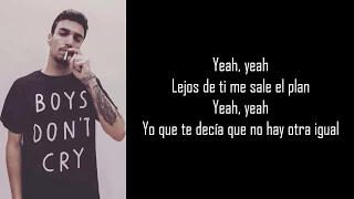 RELS B - LEJOS DE TI (LETRA OFICIAL)