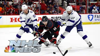 NHL Stanley Cup 2021 Second Round: Lightning vs. Canes | Game 2 EXTENDED HIGHLIGHTS | NBC Sports