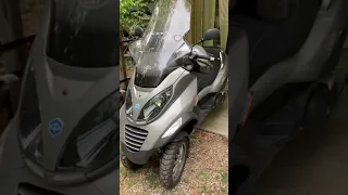 2009 Piaggio MP3 400cc Scooter. Just bought it, has 3800 miles, been garage kept. Nice machine.