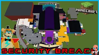 Building Five Nights at Freddy's Security Breach in Minecraft Timelapse