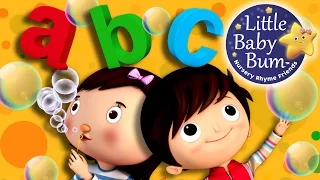 ABC Bubbles Song | Nursery Rhymes for Babies by LittleBabyBum - ABCs and 123s