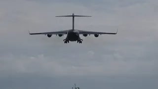 Boeing C 17 nieudane lądowanie Jasionka Rzeszów